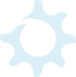 A blue gear icon symbolizes settings within the RTO training platform.