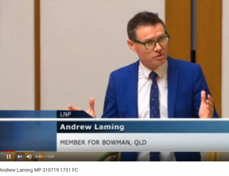 The man who stood up for the vocational education and training sector - Mr Andrew Laming MP