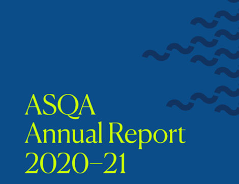 ASQA Annual Report 2020-21 now available