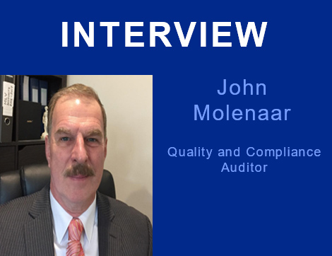Interview with John Molenaar, Quality and Compliance Auditor