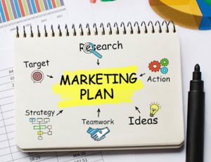 A marketing plan graphic illustrates key strategies for RTO success.