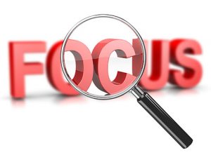 A graphic highlights the word 'focus' to emphasize prioritizing controllable aspects of RTO training.